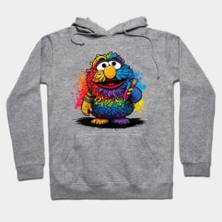 Funny Colorful Muppet Hoodie
